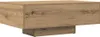 A wooden coffee table with a modern design. Produktbild-Vorschau