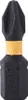 A close-up studio shot of a black screwdriver bit with a yellow band. Anteprima dell’immagine prodotto