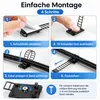 100 Stück Kabelmanagement Clips selbstklebend, Kabelhalter Produktbild-Vorschau 4