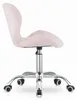 Fauteuil - Leobert - Avola - Lichtroze fluweel - 53,5 x 55 Productafbeelding-voorbeeld 8