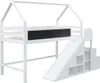 Multifunktionales Kinderbett, mit Treppe, Rutsche, Produktbild-Vorschau 1
