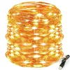 10M teplé bílé LED měděné dráty víla světla USB vánoční Náhled obrázku produktu 1