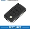 Coque De Clé À 3 Boutons Pour Télécommande D'Entrée Sans Voir les images du produit 4