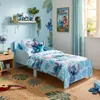Lit enfant Lilo & Stitch 70x140 cm - MDF bleu Voir les images du produit 1