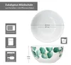 sada 6 eukalyptových misek Ø14cm bílý porcelán 400ml 6 osob Náhled obrázku produktu 6