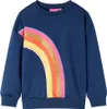 Kinder-Sweatshirt Marineblau 92 Produktbild-Vorschau 1