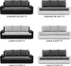 Couch  mit Schlaffunktion,  Schlafcouch mit Bettkästen, Produktbild-Vorschau 4