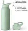 Trinkflasche Edelstahl 1L Thermoflasche Sport Flasche Produktbild-Vorschau 7