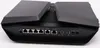 The back view of a black Netgear Nighthawk RAX120 wireless router is shown against a white background. The router has several ports and two raised antennas. Podgląd zdjęcia produktu