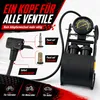 Fahrradpumpe Alle Ventile Fußpumpe Luftpumpe Fahrrad Auto Produktbild-Vorschau 3