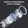 Duschkopf Hochdruck aus Edelstahl 304 Handbrause Dusche Produktbild-Vorschau 4