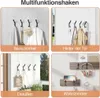 10-Stück Garderobenhaken, Kleiderhaken zum Schrauben, Haken Produktbild-Vorschau 8