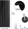 JOIEYOU 12x Tôle trapézoïdale 1295x450mm Galvanisée Tôle Voir les images du produit 2