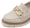 Jana: Scarpe basse da donna, mocassini, color beige, per il Anteprima dell’immagine prodotto 7