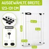 BOMI® Türschutzgitter Extrahoch 73-161 cm | Ohne Bohren | Produktbild-Vorschau 2
