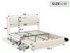 CDGlobal Polsterbett 160x200cm Doppelbett mit Produktbild-Vorschau 7