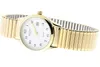REGENT F-894 Damenuhr Gold Edelstahl 29 mm Zugband Datum 5 Produktbild-Vorschau 5