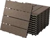 ECD Germany WPC terasové dlaždice, 30x30 cm, 55-dielna Náhľad obrázku produktu 1