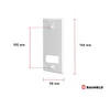 BAUHELD® Rolladengurt Abdeckung [6 Stück] - Abdeckplatte Produktbild-Vorschau 2