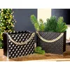 GILDE Vase Handtasche "Paris" matt schwarz/glänzend Produktbild-Vorschau 2