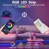 INF Kit Striscia LED RGB 15m con Telecomando, Tagliabile, Anteprima dell’immagine prodotto 4