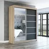 Schwebetürenschrank Kleiderschrank GAP 180 cm Schrank Produktbild-Vorschau 1