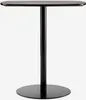 Esstisch 70x70cm für Restaurant Küche schwarz Marmoreffekt Produktbild-Vorschau 4