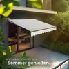 tectake® Gelenkarmmarkise Ornella verschiedene Größen inkl. Produktbild-Vorschau 6