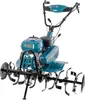 A teal and black rototiller is shown against a white background. Podgląd zdjęcia produktu