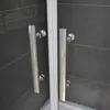 80X195cm Nische Drehtür Duschtür Pendeltür Nano-Glas Produktbild-Vorschau 7