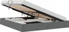 vidaXL Struttura letto con contenitore, grigio scuro, 180 x Anteprima dell’immagine prodotto 1