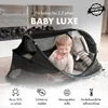 DERYAN Pop-up-Reisebett Baby Luxe mit Moskitonetz Schwarz Produktbild-Vorschau 13