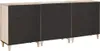 vidaXL Komoda, 3 kusy, 180 x 33,5 x 75 cm, masivní mangové Náhled obrázku produktu 6