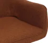 Close-up view of the textured fabric of a chair seat and armrest. Náhľad obrázku produktu