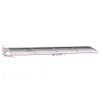 vidaXL Auvent de porte noir et transparent 400x75 cm Voir les images du produit 10