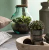 Mica Decorations Olly Vase - H25 x Ø21 cm - Recyceltes Glas Produktbild-Vorschau 5