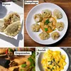 3 Stück Ravioli Ausstecher Set aus Edelstahl - Teigrädchen Produktbild-Vorschau 4