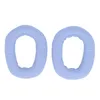 Two blue ear pads for headphones are shown against a white background. Náhled obrázku produktu