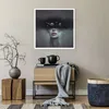 Poster - Poster ohne Rahmen - Quinoa Frau Gesicht - 60x60 Produktbild-Vorschau 6