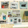 AIYAPLAY Kinderküche, Spielküche mit Lichtern, Geräuschen, Produktbild-Vorschau 5