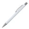 Touchpen Kugelschreiber / aus Metall / Farbe: weiß Produktbild-Vorschau 2