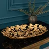 riess-ambiente Dekorative Schale GINKGO LEAFS 40cm gold Produktbild-Vorschau 1