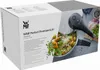 A product box for a WMF pressure cooker, showing a picture of the cooker filled with food. Produktbild-Vorschau