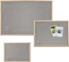 Zeller 11272 Zeller Pinnwand 80,0 x 60,0 cm Leinen grau Anteprima dell’immagine prodotto 5