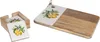 Untersetzer 4 Stück ZITRONEN 10x10cm aus Mangoholz + Produktbild-Vorschau 2