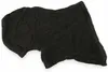 A black balaclava is laid out on a white background. Voir les images du produit