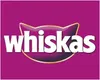 A marketing image for Whiskas cat food, featuring the brand logo and name. Voir les images du produit