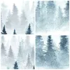 Gerahmtes Poster - Schwarzer Rahmen - Bäume Wald Natur - Produktbild-Vorschau 9