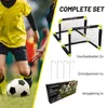 Dunlop Voetbaldoel 50 x 44 x 44 cm - Voetbaldoeltjes Set Productafbeelding-voorbeeld 9