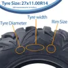 27x11.00R14 i 27x9.00R14 Opony ATV OBOR Vulture 6-warstwowe Podgląd zdjęcia produktu 7